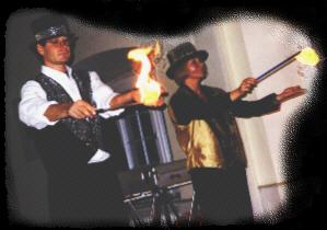 Magie mit Feuer...